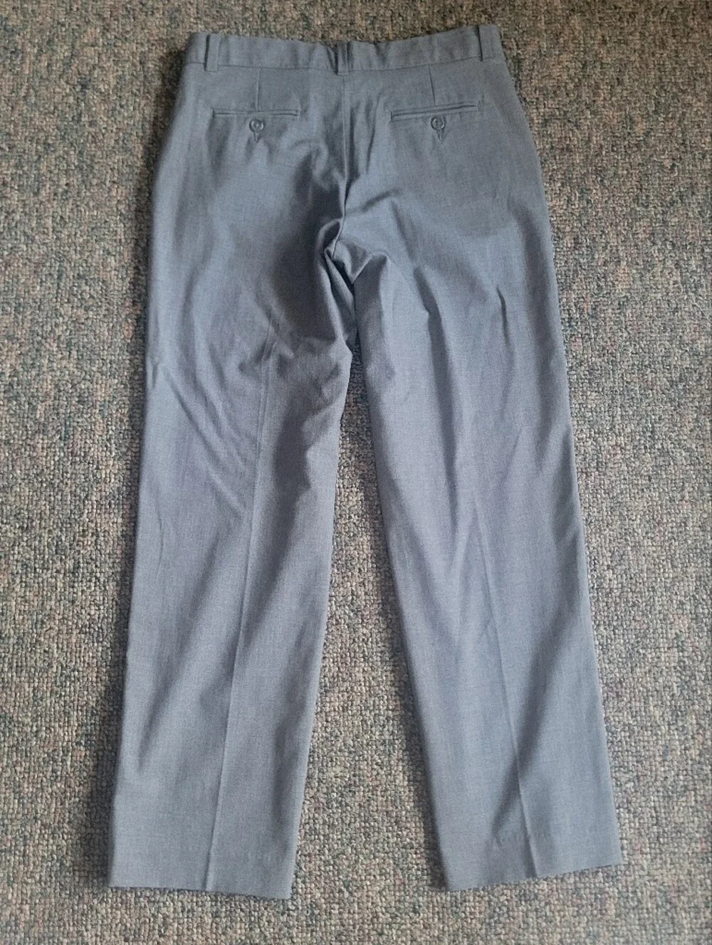 Calvin Klein Boys Gray Dress Pants
